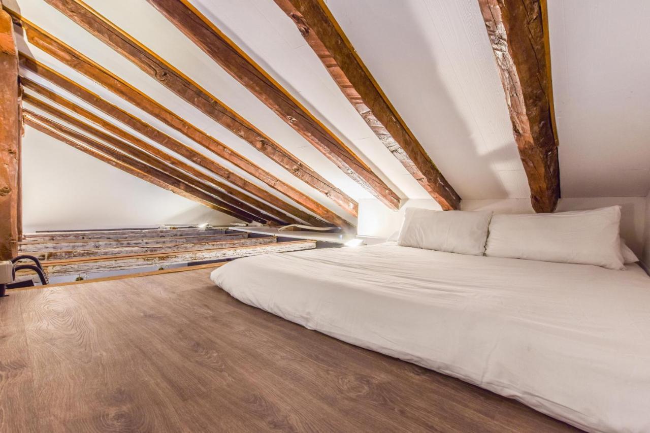 Gran Via Rustico -No Ascensor- Apartman Madrid Kültér fotó